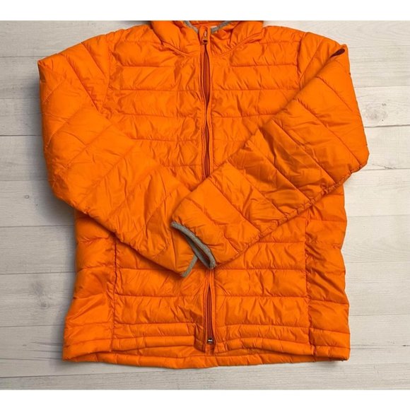 GAP lightweight orange puffer jacket XL - Picture 2 of 7